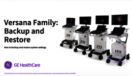 Versana Family - Backup Restore